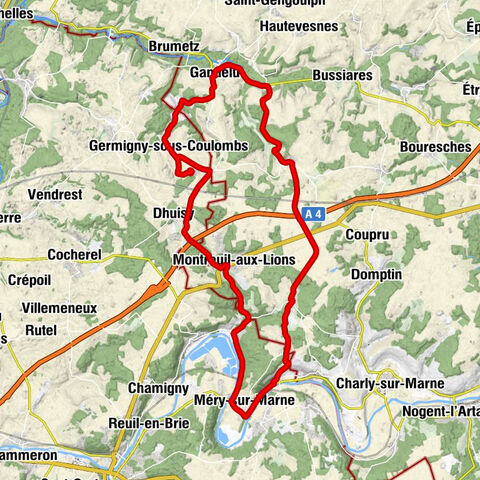 Montreuil-aux-Lions - Église Saints-Ruffin-et-Valère - Église Saint-Rémy - Germigny-sous-Coulombs