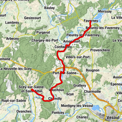 Faverney - La Table de Quentin - Prieuré Notre-Dame de Bethléem - Église Saint-Étienne