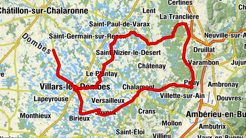 Sandrans - Église de la Nativité-de-la-Sainte-Vierge - Église Saint-Maurice - Église Saint-Pierre du Plantay