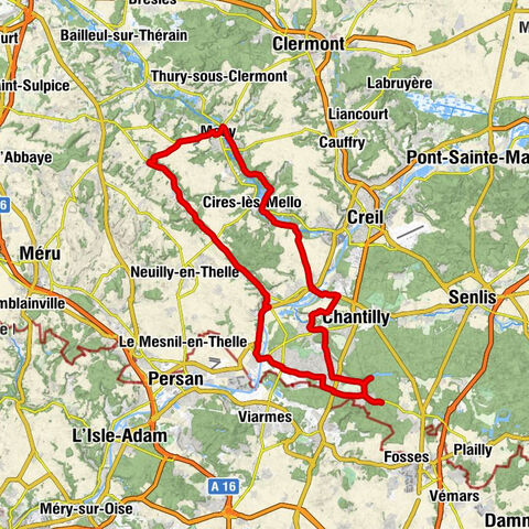 Orry-la-Ville - Coye-la-Forêt - Église Sainte-Geniève - Église Saint-Martin