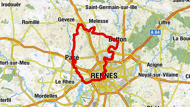 La Pécochère - Pacé - Église Saint-Martin - Glérois
