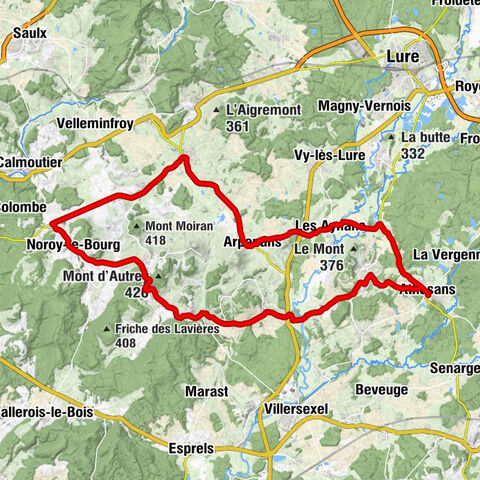 Athesans - Église de l'Assomption - Église Saint-Martin - Église Saint-Valère