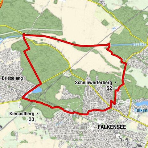 Falkensee - Alt Brieselang - Falkenhain
