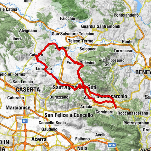 San Martino Valle Caudina - Montesarchio - Pannarano - Chiesa di San Vito - Cappella di Sant'Antonio al Molino - Madonna di Lourdes