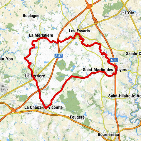 Au moulin rouge - Au Moulin rouge - Église Saint-Martin - La Chaize-le-Vicomte