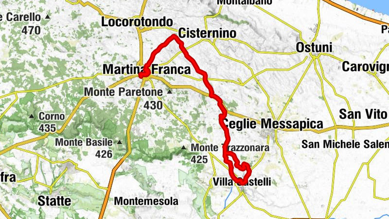 Martina Franca - Chiesa Sant'Antonio da Padova - Chiesa di Cristo Morto alla Grotta - Braceria 3 Fratelli Steakhouse