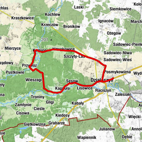 Osiedle Na Stoku - Działoszyn - Tawerna Zorba - Kościół pw. Przemienienia Pańskiego