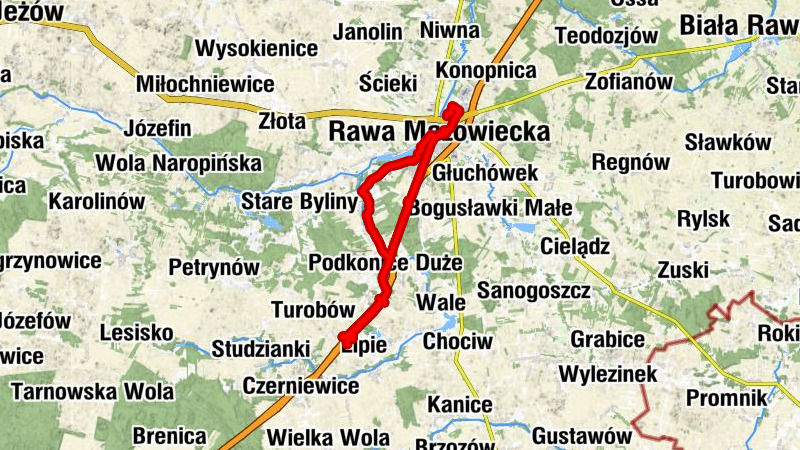 Osiedle Zamkowa Wola - Bar Ha Long - Kościół Ewangelicki św. Ducha - Gorące Jadło