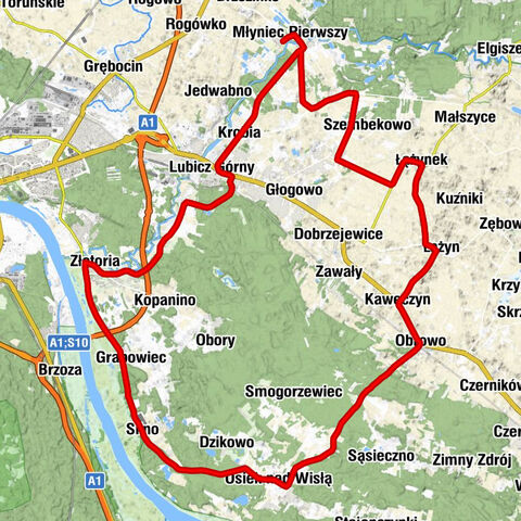 Młyniec Pierwszy - Kościół pw. Świętego Wojciecha Biskupa Męczennika - Kościół pw. Chrystusa Króla - Kościół pw. Świętych Piotra i Pawła