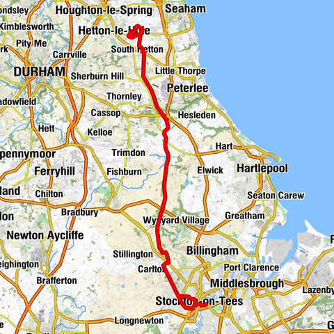 Middlesbrough - Farooq-e-Azam Mosque & Islamic Centre - Rivers of Life Church - Thornaby