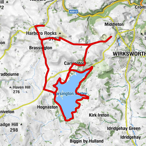 Longcliffe - Brassington - Carsington - St Margaret's, Carsington