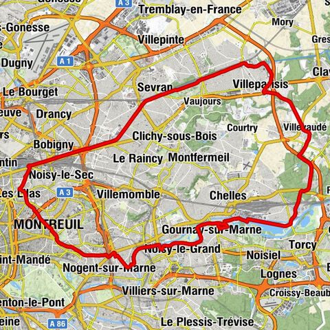 Paris - Association de la communauté musulmane de Montreuil - Centre Communautaire - Synagogue Talmud - Mairie de Montreuil