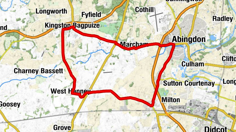 Kingston Bagpuize - Southmoor - Hanney Spice - Marcham Baptist Church