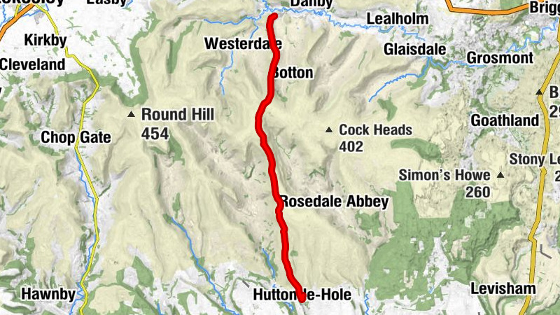 Hutton-le-Hole - Blakey Ridge - Castleton