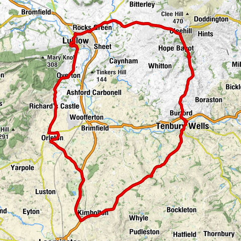 Tenbury Wells - Orleton Methodist Church - Church of Saint Michael and All Angels - Burford
