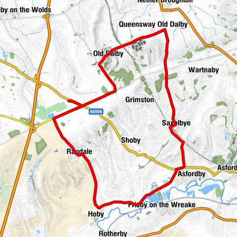 Broughton and Old Dalby - Old Dalby - Queensway Old Dalby - Hoby with Rotherby