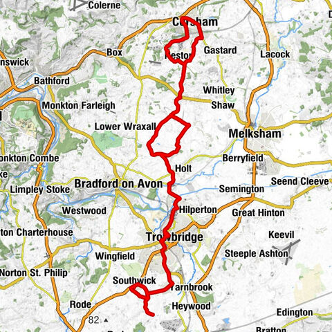 Southwick - Park Hall - Atworth Independent Church - St Thomas Church
