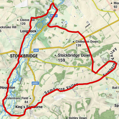 Stockbridge - St. Peter & St. Paul - Kings Somborne Methodist Church - Saint Mary, Crawley