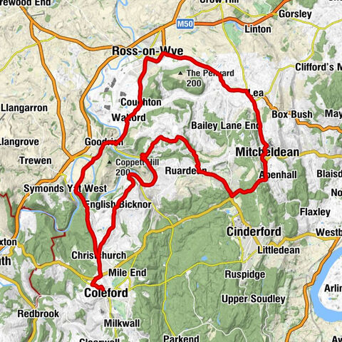 Coleford - Christ Church - Ruardean Methodist Church - Holy Trinity