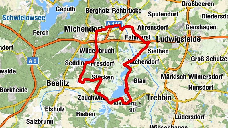 Saarmund - Heideberg - Krähenberg - Mühlenberg