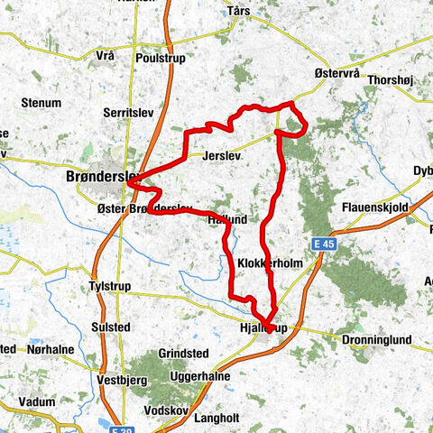 Hjallerup - Krabdrup - Ørum - Ørum Kirke