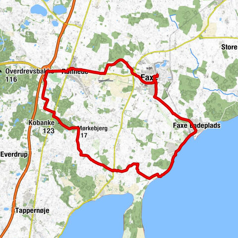 Leestrup - Mørkebjerg - Kobanke - Vindbyholt