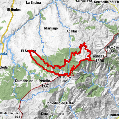 El Sahúgo - Collada de la Nija - Collada de la Mula - Collado del Puerto Viejo