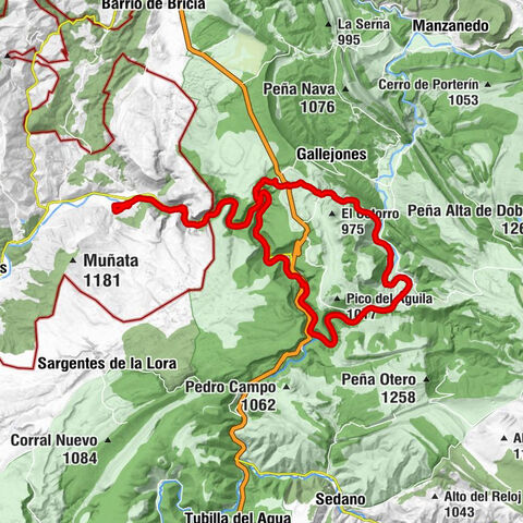 Calderarrota - Humilladero - Castillo de Orbaneja - Quintanilla-Escalada