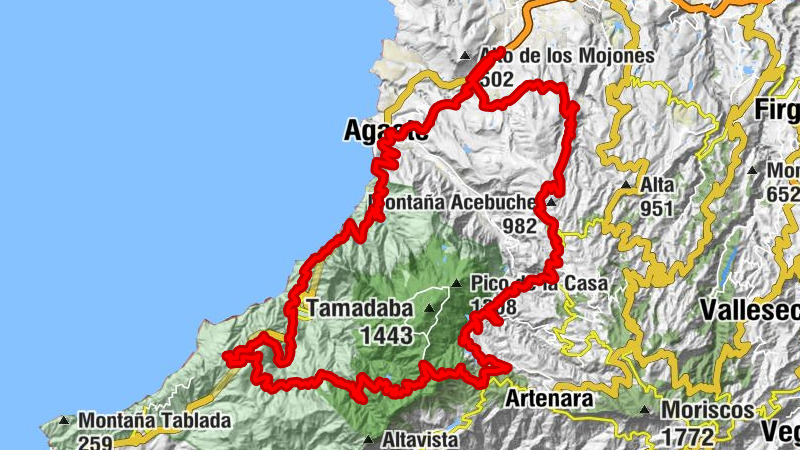 Ermita de San Isidro el Viejo - Cueva de los Cruces - Las Rosas - Agaete