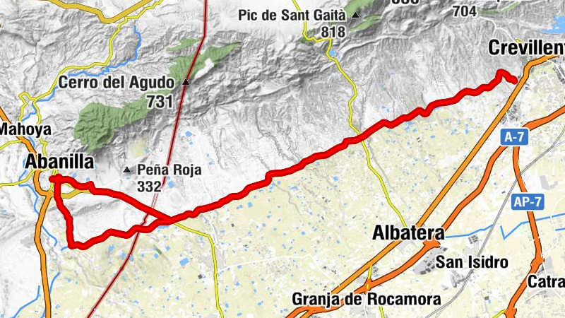 Abanilla - Crevillent - La Tierra Colorada