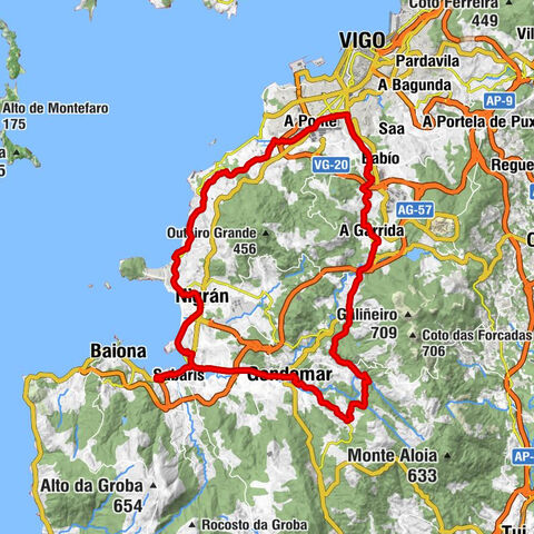 As Areas - Capela de San Campio - Nigrán - Parroquia de Santa Marta de Vigo