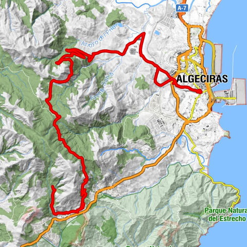 Algeciras - Cobujón de las Corzas - Puerto de la Higuera