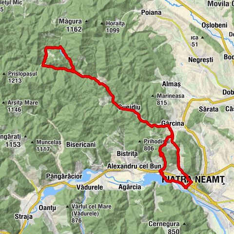Piatra Neamț - Biserica Pogorârea Sfântului Duh - Schitul Cuviosul Daniil Sihastrul - Cuejdiu - Biserica Sarata