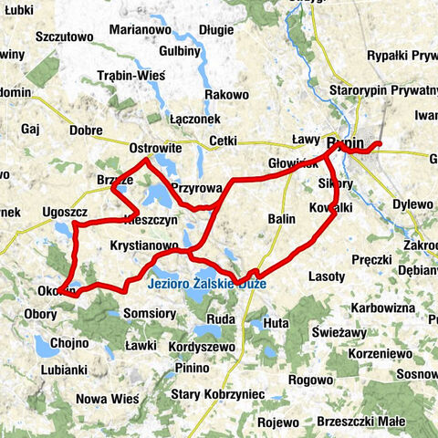 Rypin - Haos - Kaplica pw. Świętej Barbary - Kościół pw. Świętej Anny
