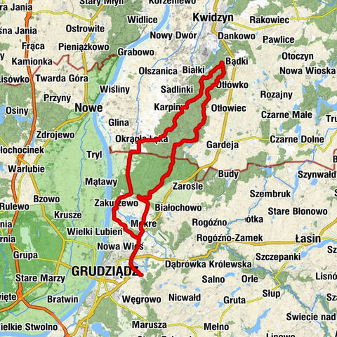 Grudziądz - Świerkocin - Zakurzewo - Kościół pw. Świętego Jana Chrzciciela