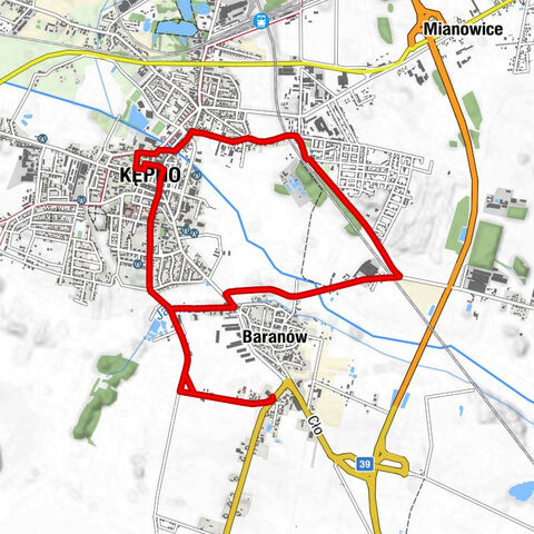 Baranów - Kępno - Kościół Ewangelicko-Augsburski - Nowy Mroczeń