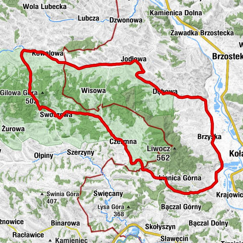Swoszowa - Kaplica Matki Boskiej Bolesnej w Jodłowej Górnej - Kościół pw. Matki Bożej Królowej - Kościół pw. Najświętszej Maryi Panny Królowej Polski w Swoszowej