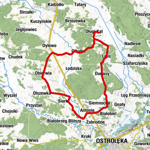 Długi Kąt - Gibałka - Dylewo Nowe - Kościół pw. Matki Bożej Nieustającej Pomocy