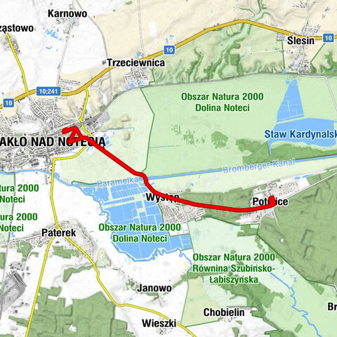 Nakło nad Notecią - Osiedle Chrobrego - Błonia