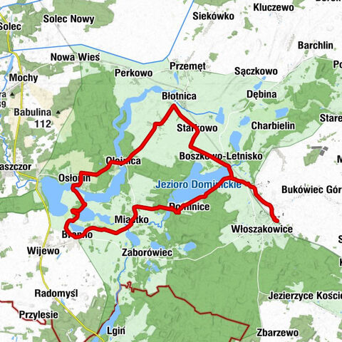 Włoszakowice - Nowe Miasto - Bar u Matiego - Kościół pw. św. Jadwigi