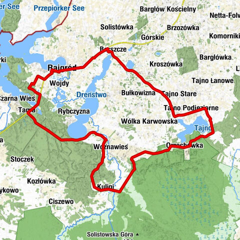 Rajgrodzik - Smakosz - Kaplica cmentarna - Rajgród