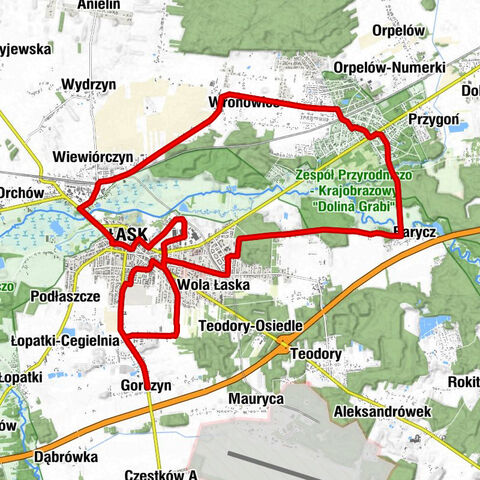 Gorczyn - Pierożkowa Kraina - Łask - Kościół pw. Świętego Ducha w Łasku