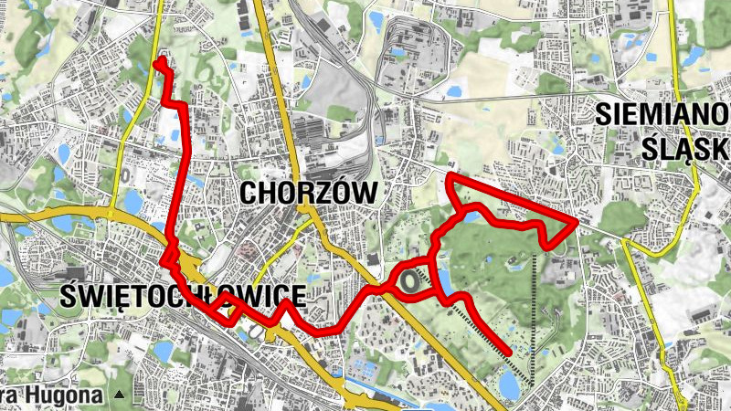 Bytom - Świętochłowice - Chorzów - Katowice