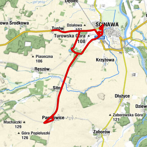 Turów - Sitno - Kościół pw. Świętej Rodziny - Ścinawa