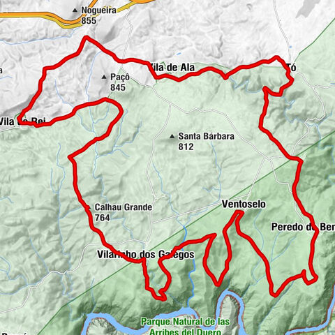 Vila de Ala - Vila de Rei - Paçó - Calhau Grande
