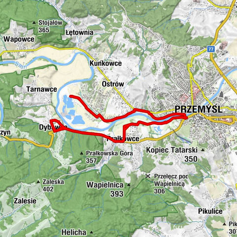 Kolonia - Kościół pw. św. Marii Magdaleny - Przemyśl - Kościół pw. Matki Bożej Zbaraskiej