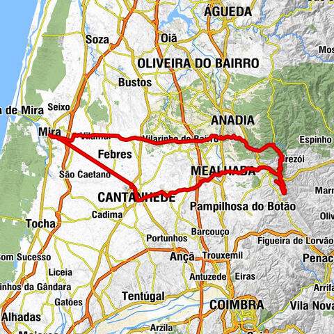 Mira - Capela de Arneiro - Capela de Monsarros - Igreja de Vila Nova de Monsarros