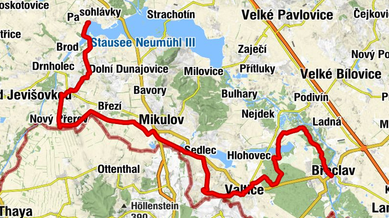 U Zápeců - Penzion Kristýna - Kaple sv. Huberta - Břeclav