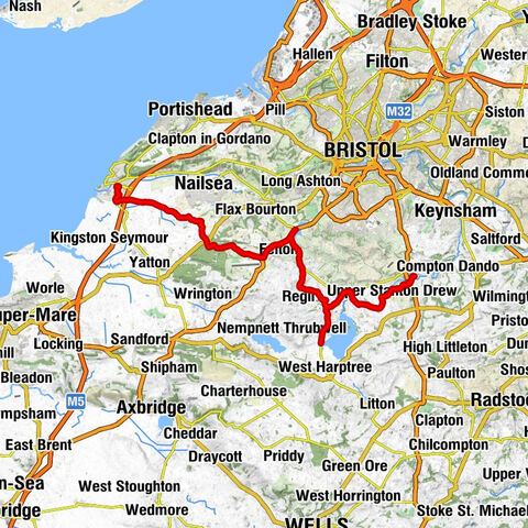 Clevedon - Chew Stoke Methodist Church - Sacred Heart Church - Publow