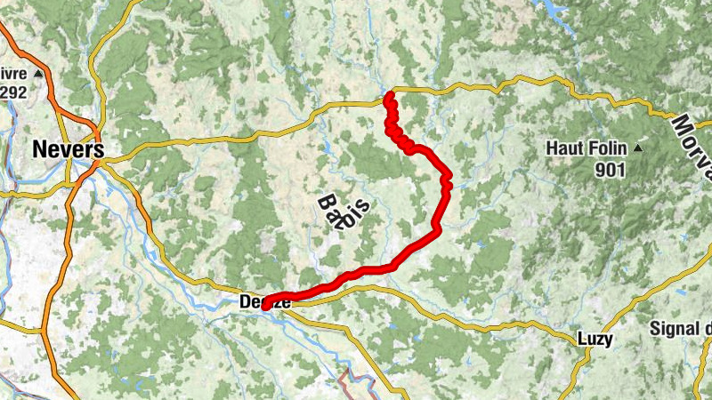 Châtillon-en-Bazois - Le Moulin - La guinguette - Decize